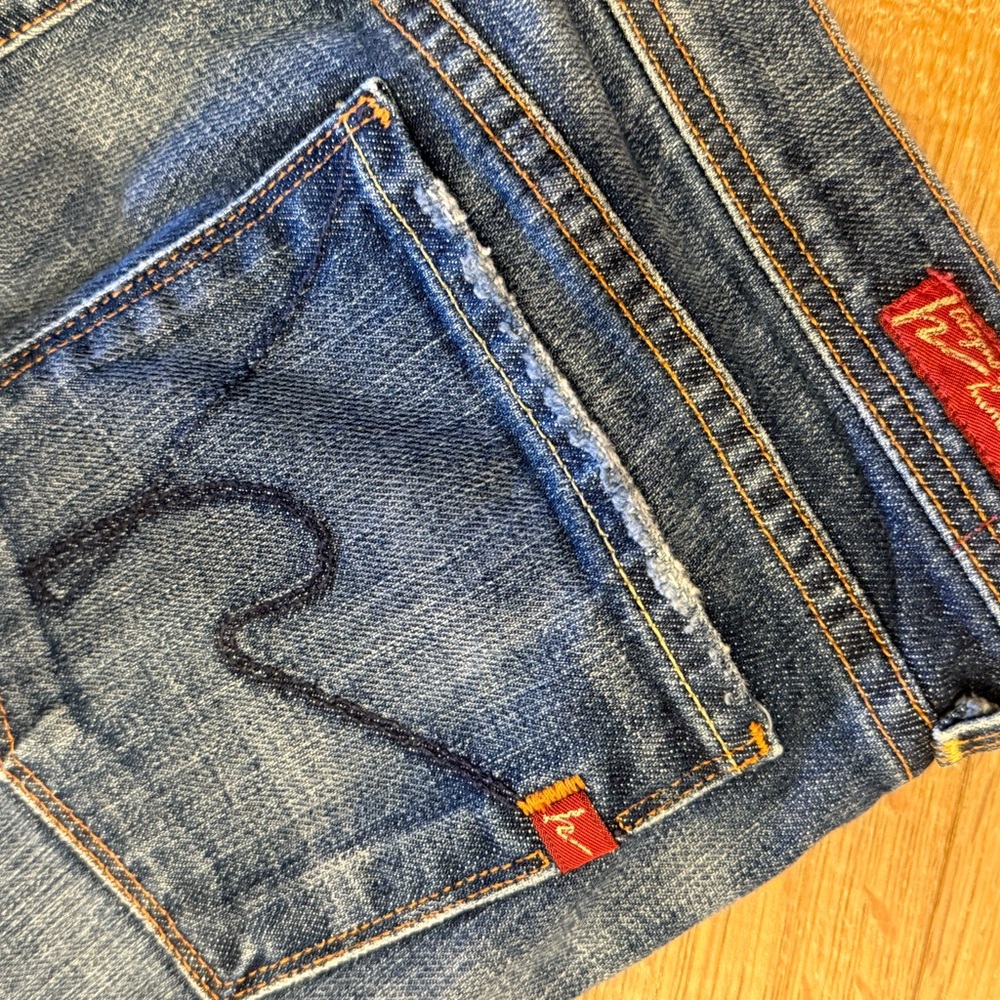 Citizens Of Humanity Blue Boot Cut Jeans